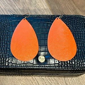 Nickel & Suede Earrings